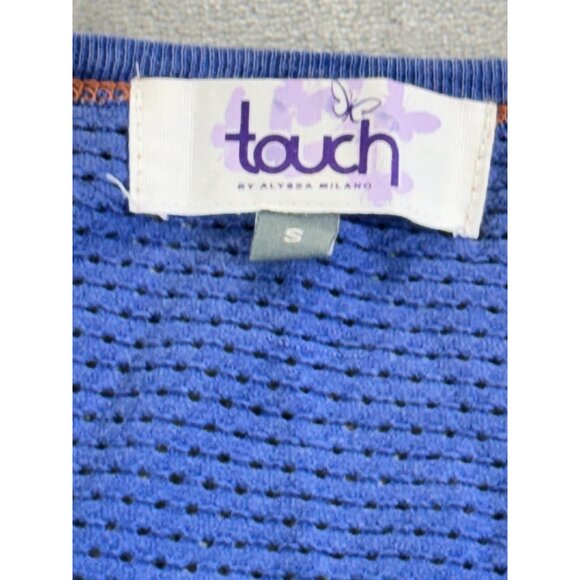 Cleveland Cavaliers Womens shirt small Blue hardwood classics Touch by Alyssa Mi - Picture 5 of 12